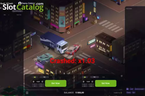 Скрин3. Adrenaline Rush: XCrash слот