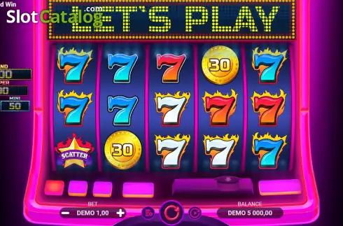 Скрин2. Hot Triple Sevens Hold & Win слот