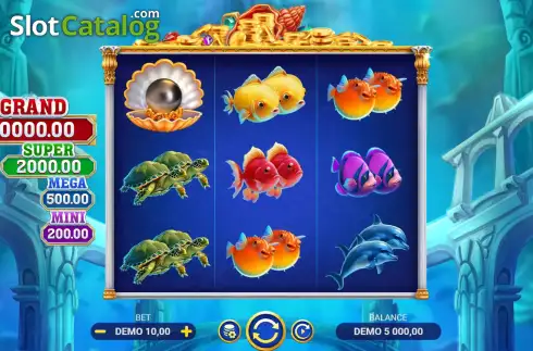 Скрин2. Sea of Wealth слот