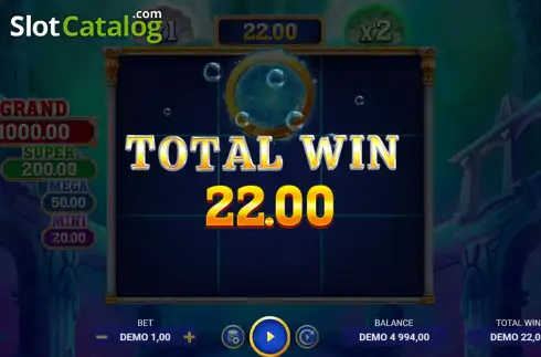 Скрин3. Sea of Wealth слот