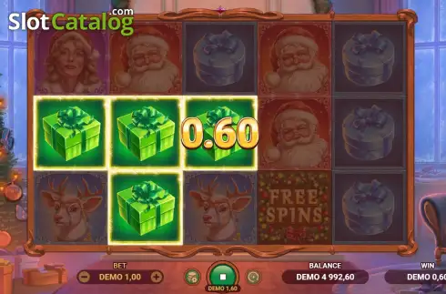 Скрин3. Mega Merry Gifts слот