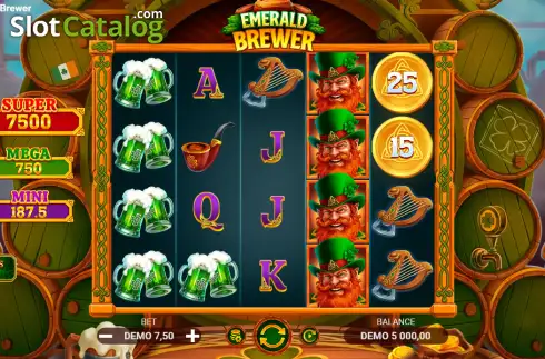 Скрин2. Emerald Brewer слот