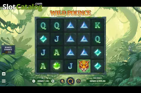 Скрин2. Wild Pounce слот