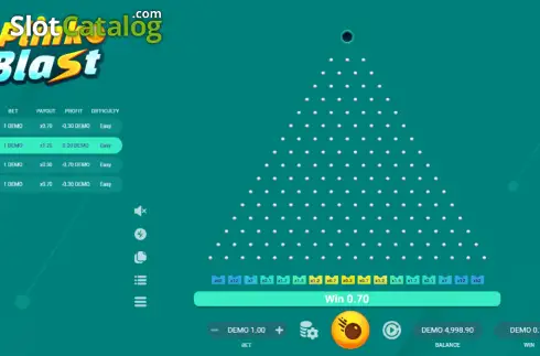 Скрин2. Plinko Blast слот