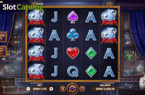 Скрин2. Velvet Gems слот