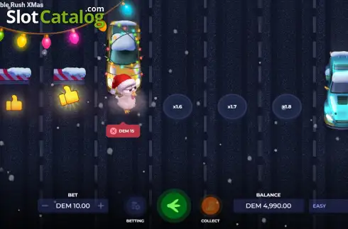 Скрин3. Uncrossable Rush X-mas слот
