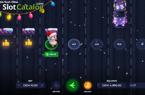 Скрин4. Uncrossable Rush X-mas слот