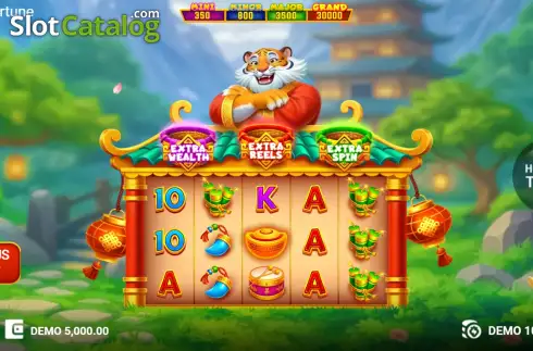 Скрин2. Tiger of Fortune слот
