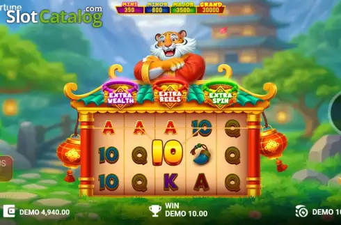 Скрин3. Tiger of Fortune слот