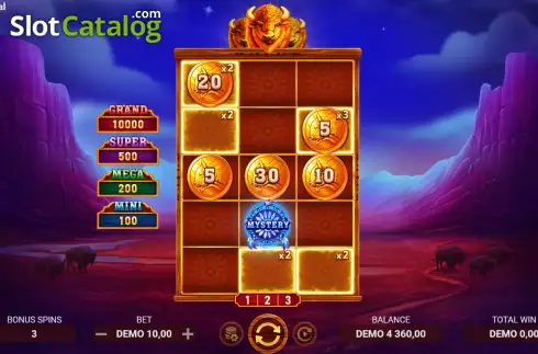 Скрин3. Young Buffalo Coins Special слот