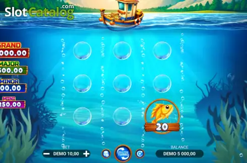 Скрин2. Golden Fish Collector слот