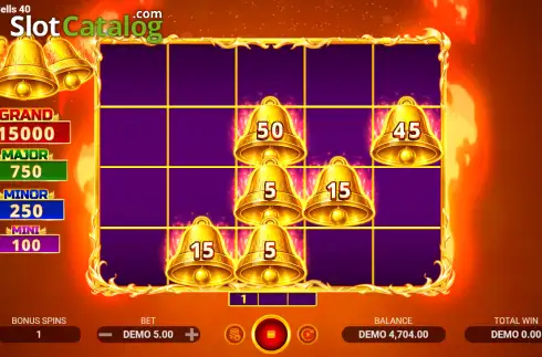 Скрин3. Wealth Bells 40 слот