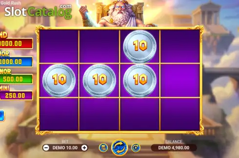 Скрин2. Olympus Gold Rush слот