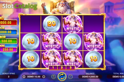 Скрин3. Olympus Gold Rush слот