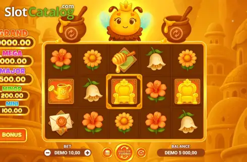 Скрин2. Honey Royale слот