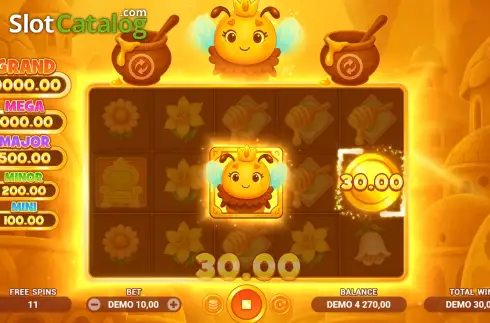 Скрин3. Honey Royale слот