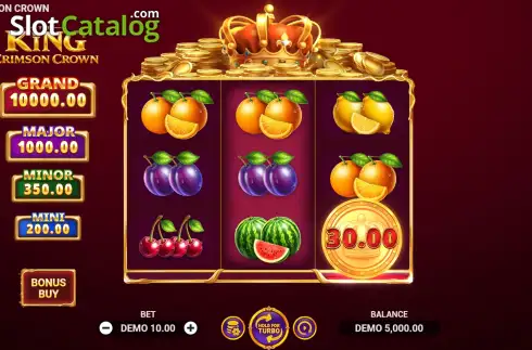 Скрин2. The King: Crimson Crown слот