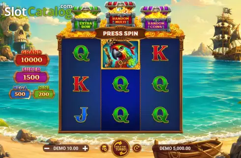 Скрин2. Pirate Coins: 3 Chests слот