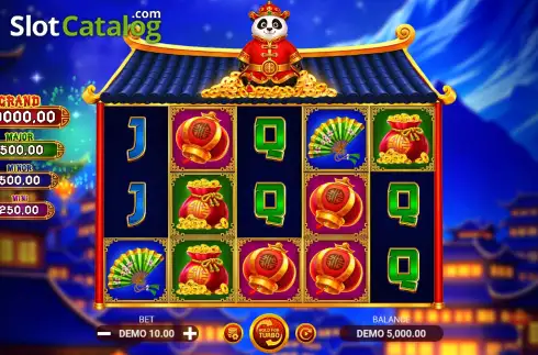 Скрин2. Panda's Coins слот