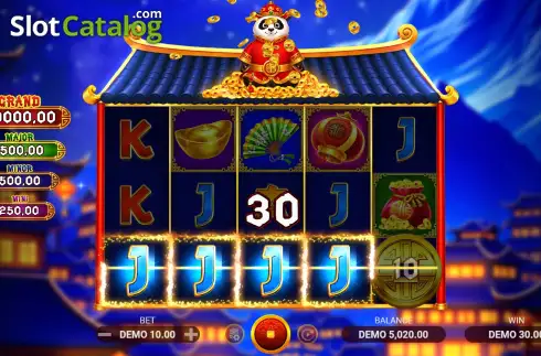 Скрин3. Panda's Coins слот