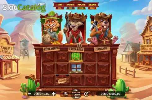 Скрин2. Bandit Bonanza слот