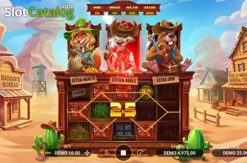 Скрин3. Bandit Bonanza слот