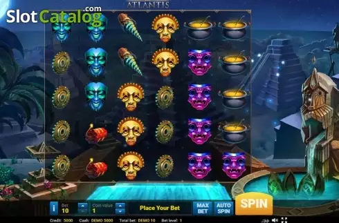 Скрин2. Atlantis (Evoplay) слот