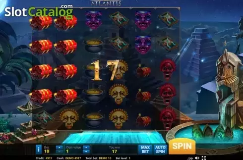 Скрин3. Atlantis (Evoplay) слот