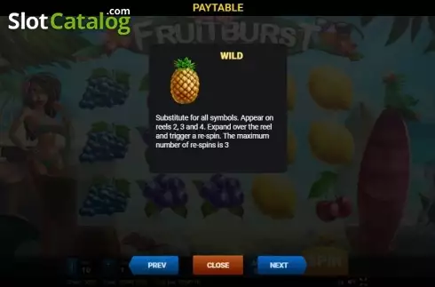 Скрин7. Fruitburst слот