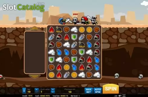 Скрин2. Epic Gladiators слот