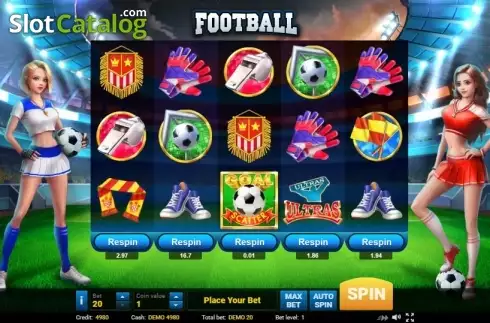 Скрин2. Football (Evoplay) слот