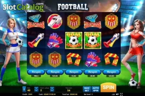Скрин5. Football (Evoplay) слот