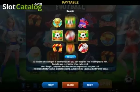 Скрин8. Football (Evoplay) слот