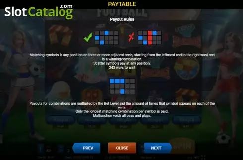 Скрин9. Football (Evoplay) слот