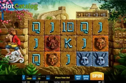 Скрин2. The Great Wall Treasure слот