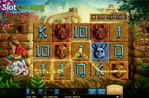 Скрин3. The Great Wall Treasure слот