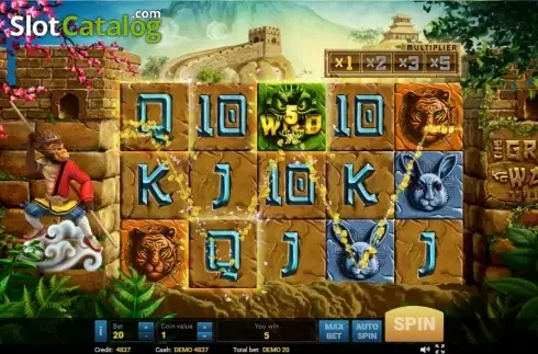 Скрин4. The Great Wall Treasure слот