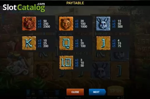 Скрин5. The Great Wall Treasure слот