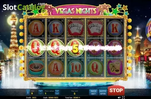 Скрин3. Vegas Nights (Evoplay) слот