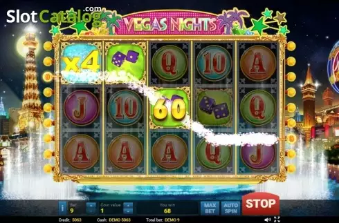 Скрин4. Vegas Nights (Evoplay) слот