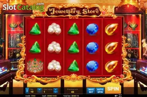 Скрин2. Jewellery Store слот