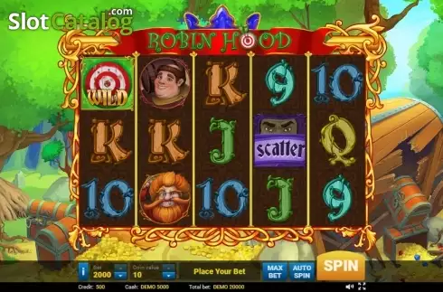 Скрин2. Robin Hood (Evoplay) слот