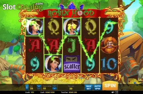 Скрин3. Robin Hood (Evoplay) слот