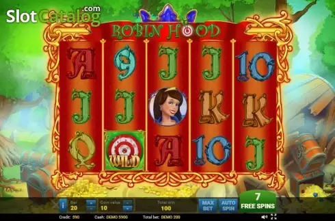 Скрин7. Robin Hood (Evoplay) слот