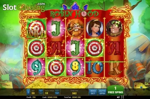 Скрин8. Robin Hood (Evoplay) слот