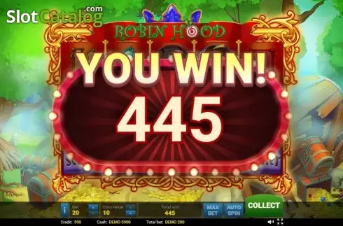 Скрин9. Robin Hood (Evoplay) слот