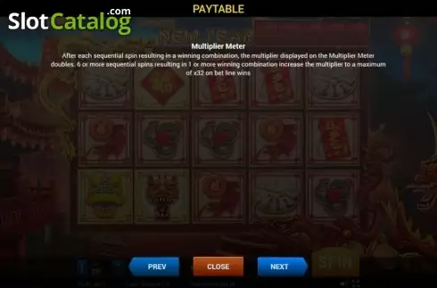 Скрин7. Chinese New Year (Evoplay) слот