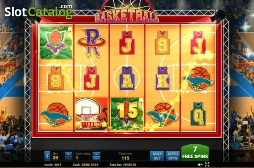 Скрин8. Basketball слот