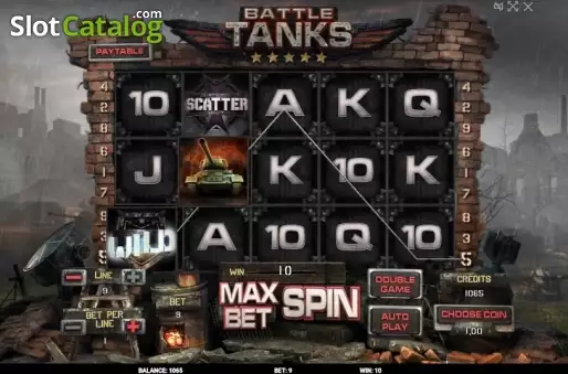 Скрин4. Battle Tanks слот