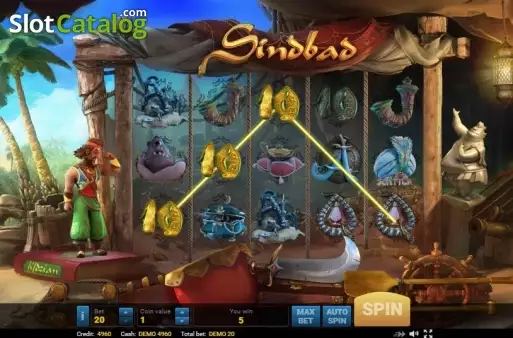 Скрин3. Sindbad (Evoplay) слот